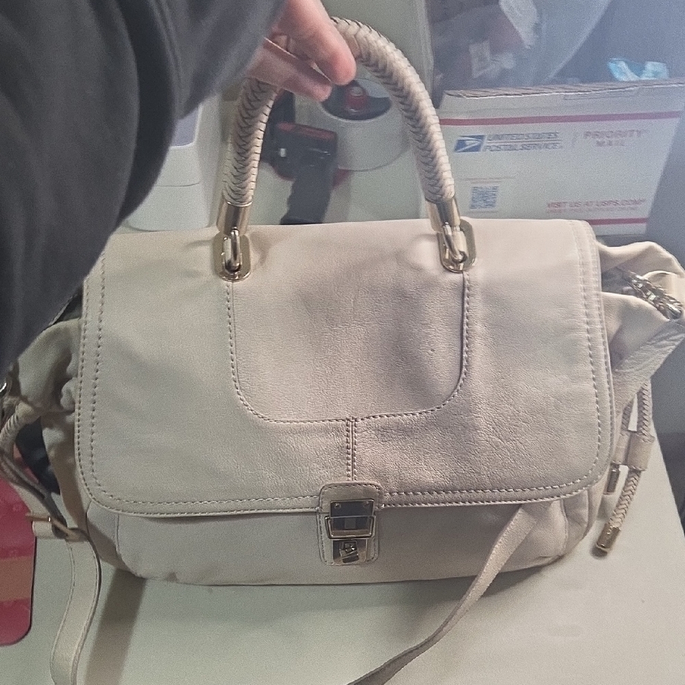 Elegant Cream Handbag